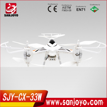 neue und heiße Drohne CX-33W Quadcopter App Steuerung DRONE RC FPV Quadcopter WIFI Kontrolle mit Licht Hubschrauber